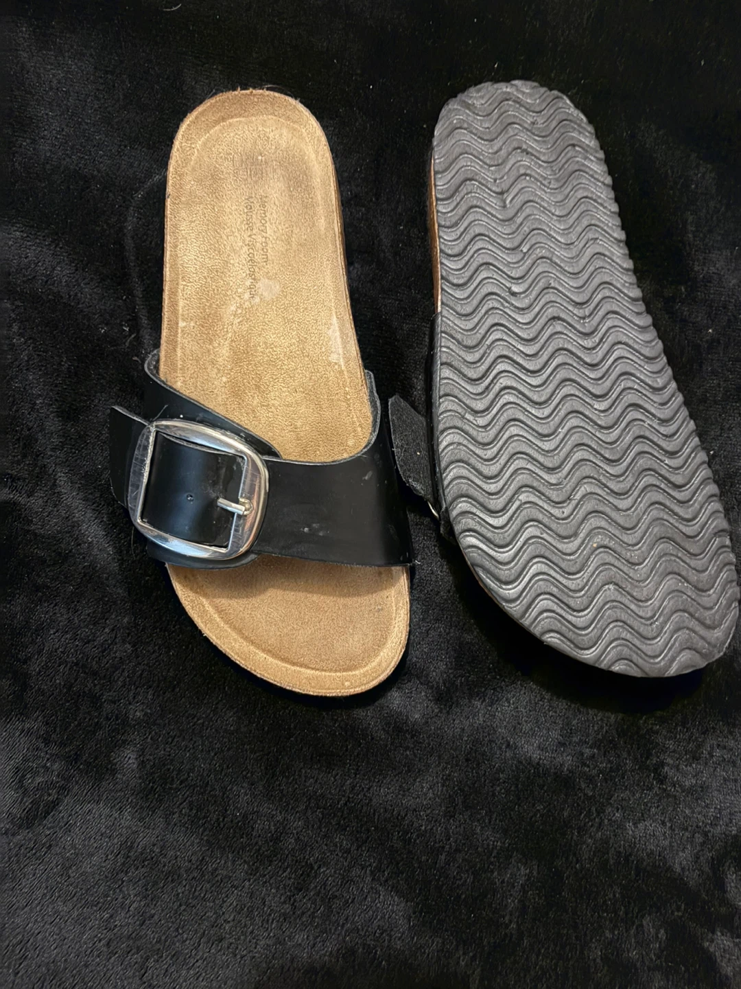 Black Slide Sandals - photo 4