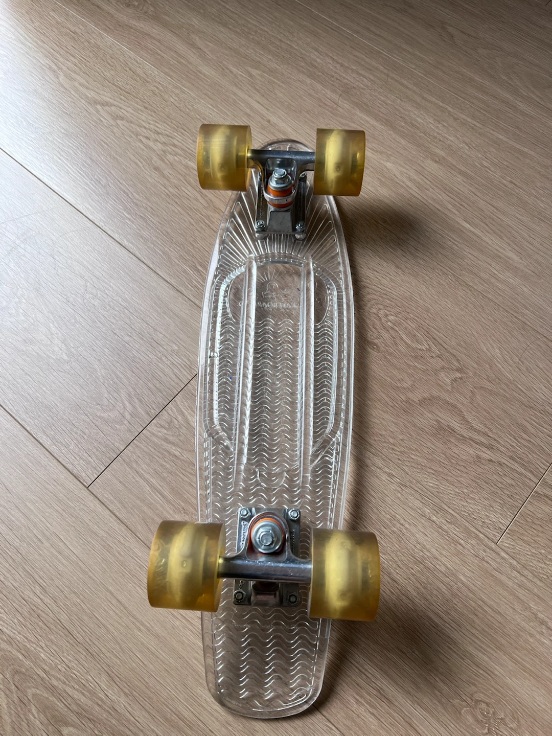Clear Penny Board Style Skateboard - photo 2
