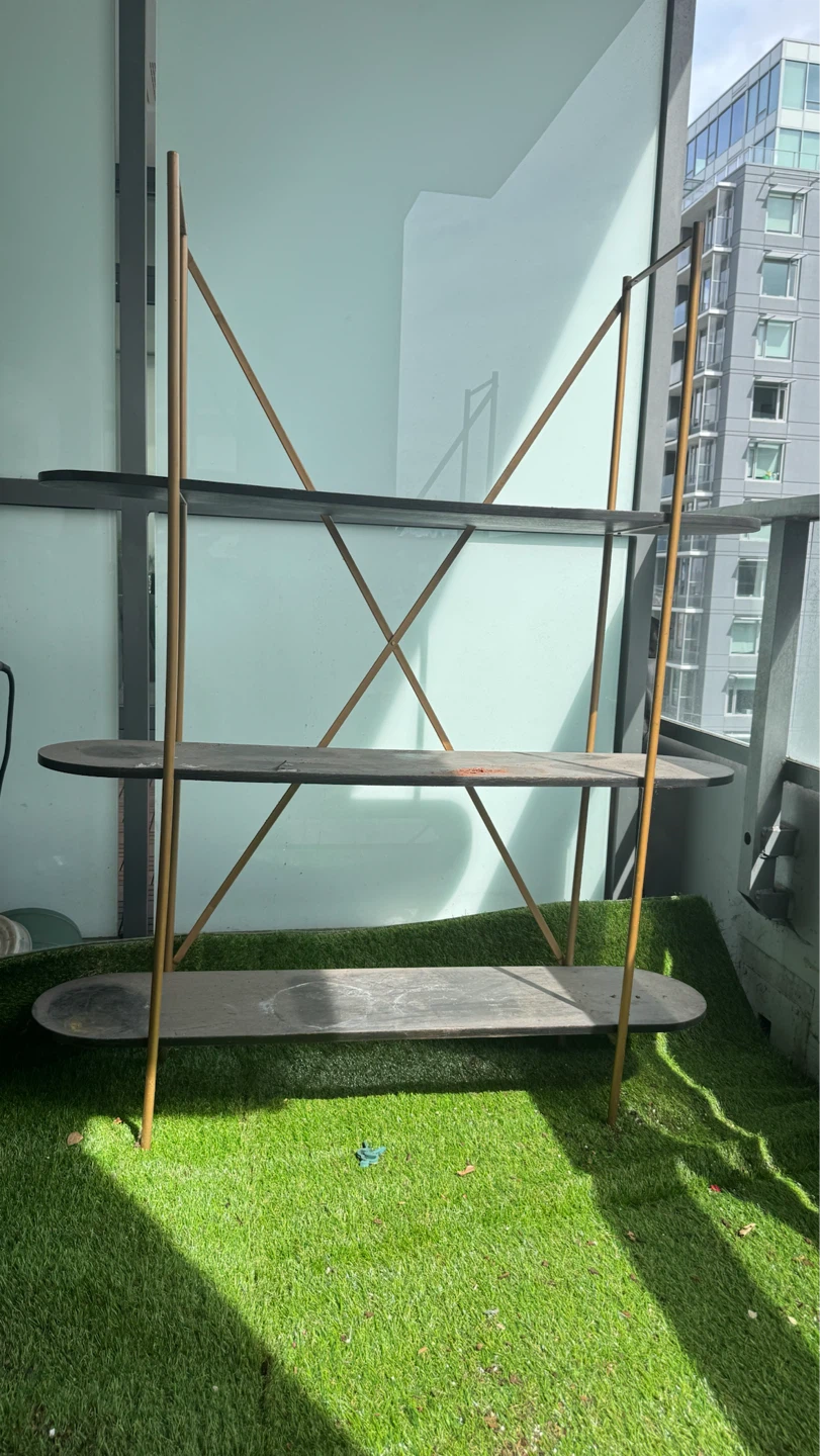 3-Tier Oval Shelf Unit - photo 2