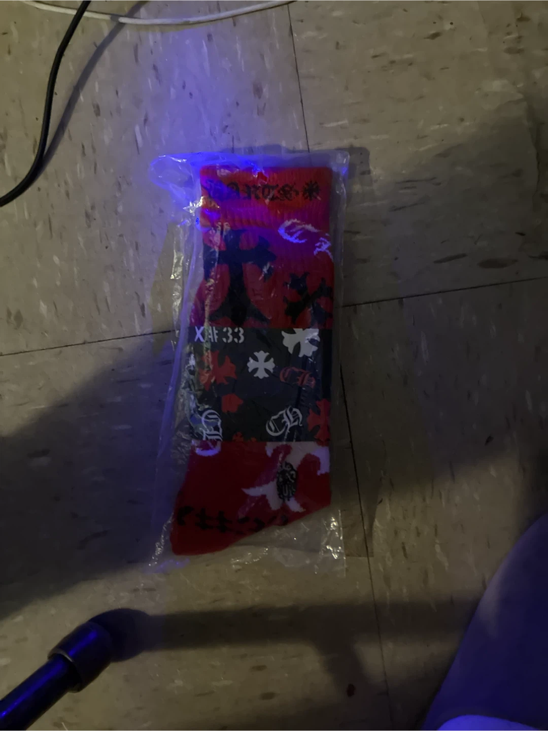 Chrome Hearts Inspired Socks