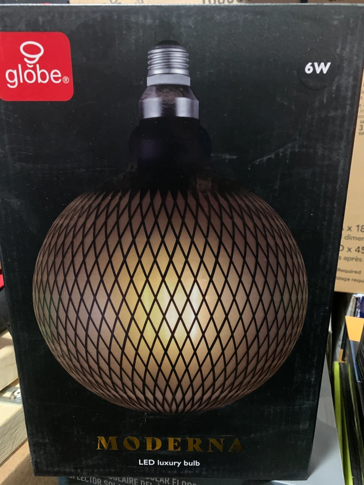 5 pcs 25 each -Globe Lighting Modern LED Luxury Bulb