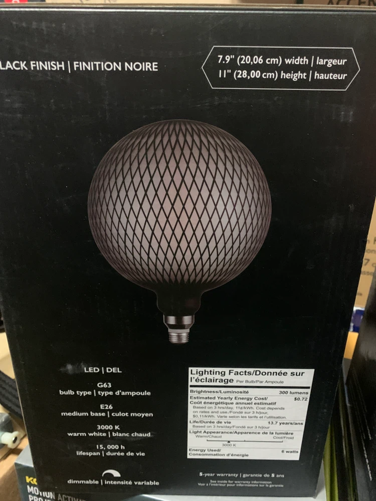 5 pcs 25 each -Globe Lighting Modern LED Luxury Bulb - photo 2