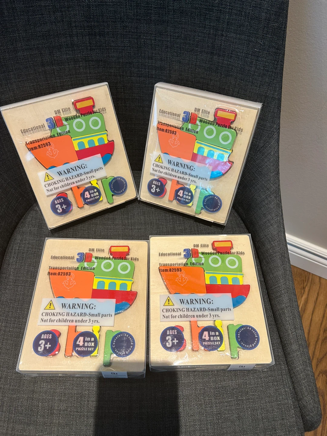 4 NEW WOODEN PUZZLES ALL FOR $12 (READ LIST)