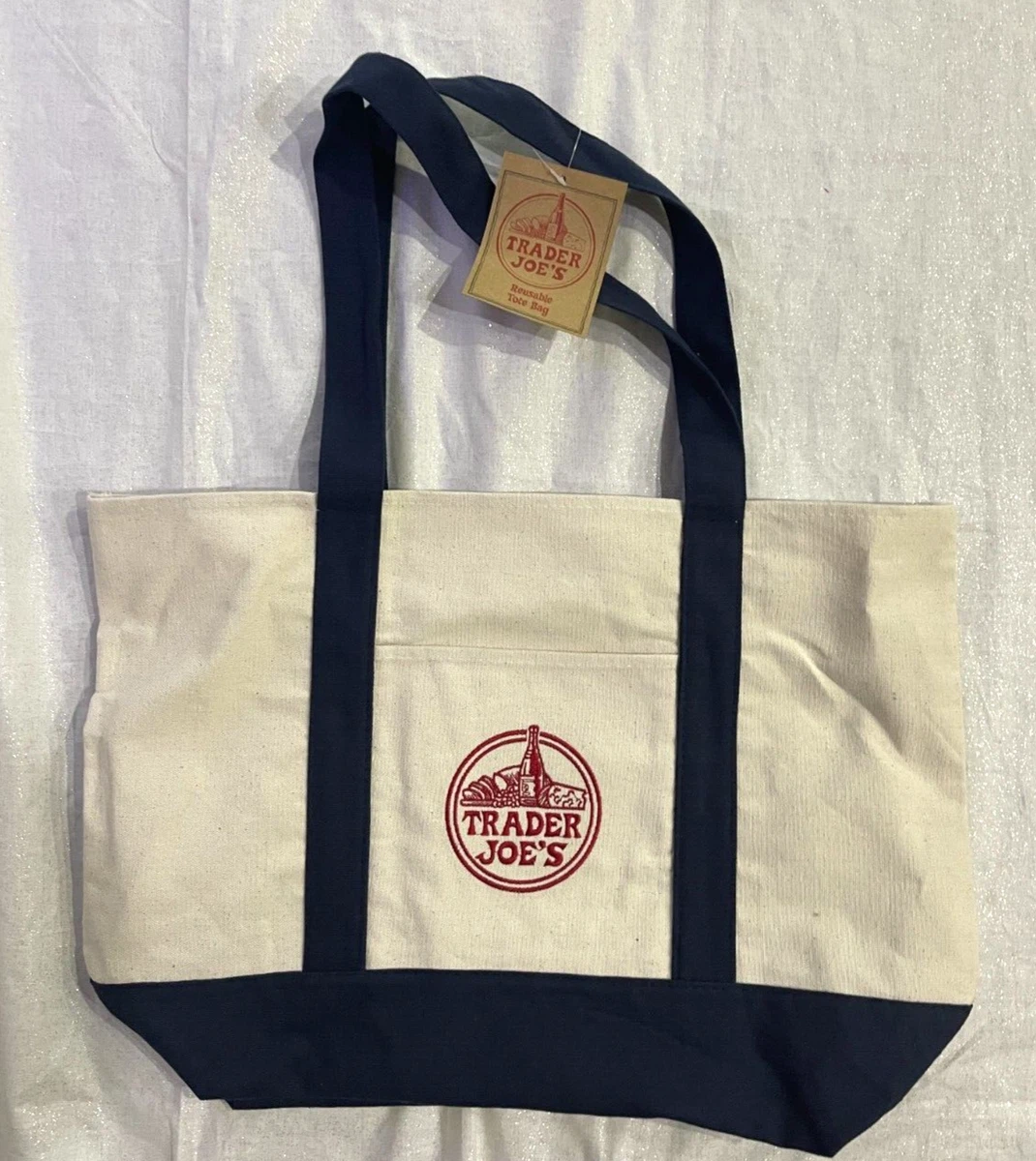 Trader Joe's Reusable Cotton Tote Bag - photo 3