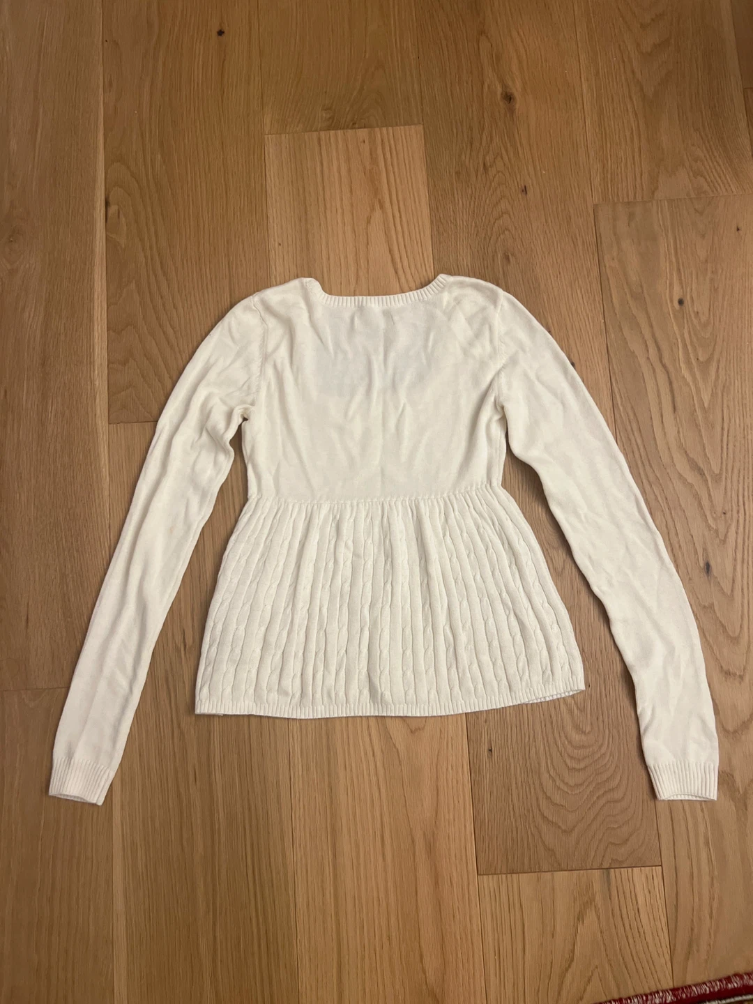 Hollister long sleeve babydoll square neck top - photo 2