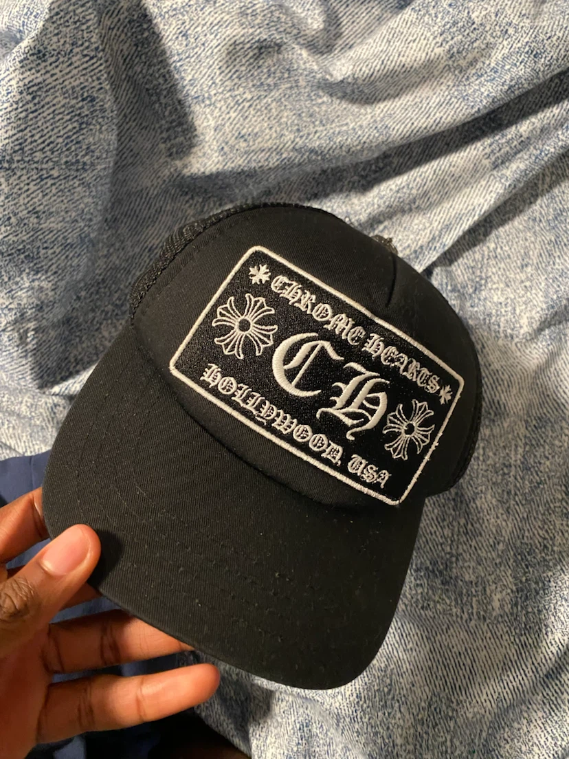 Chrome Hearts Trucker Hat Black