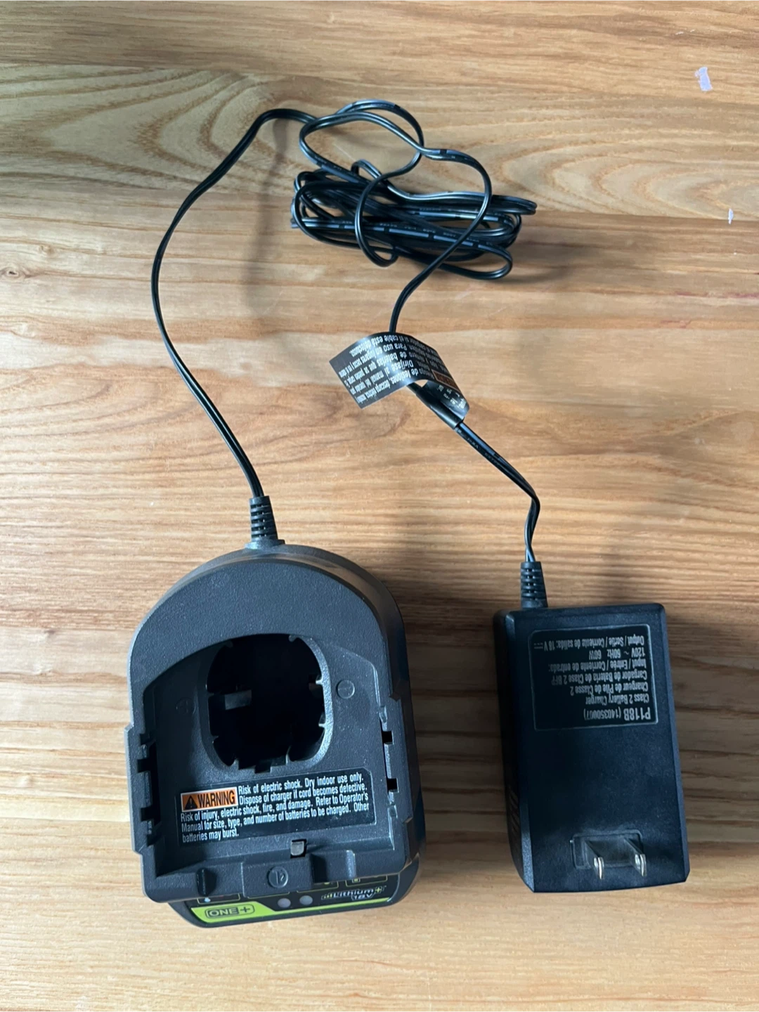 Ryobi ONE+ 18V Lithium-Ion Battery Charger - photo 2