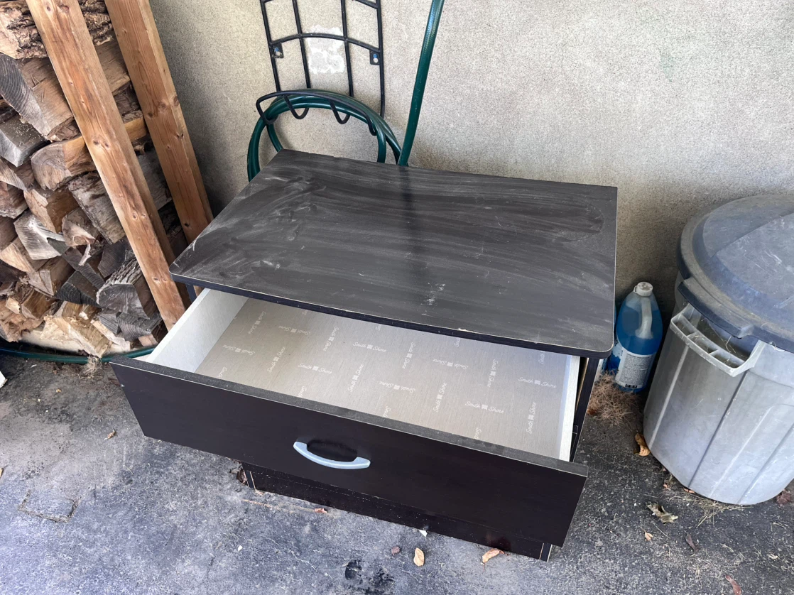 3-Drawer Filing Cabinet and 3-Shelf Bookcase - photo 2
