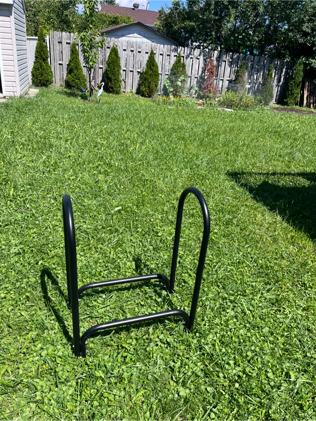 Black Metal Log Rack