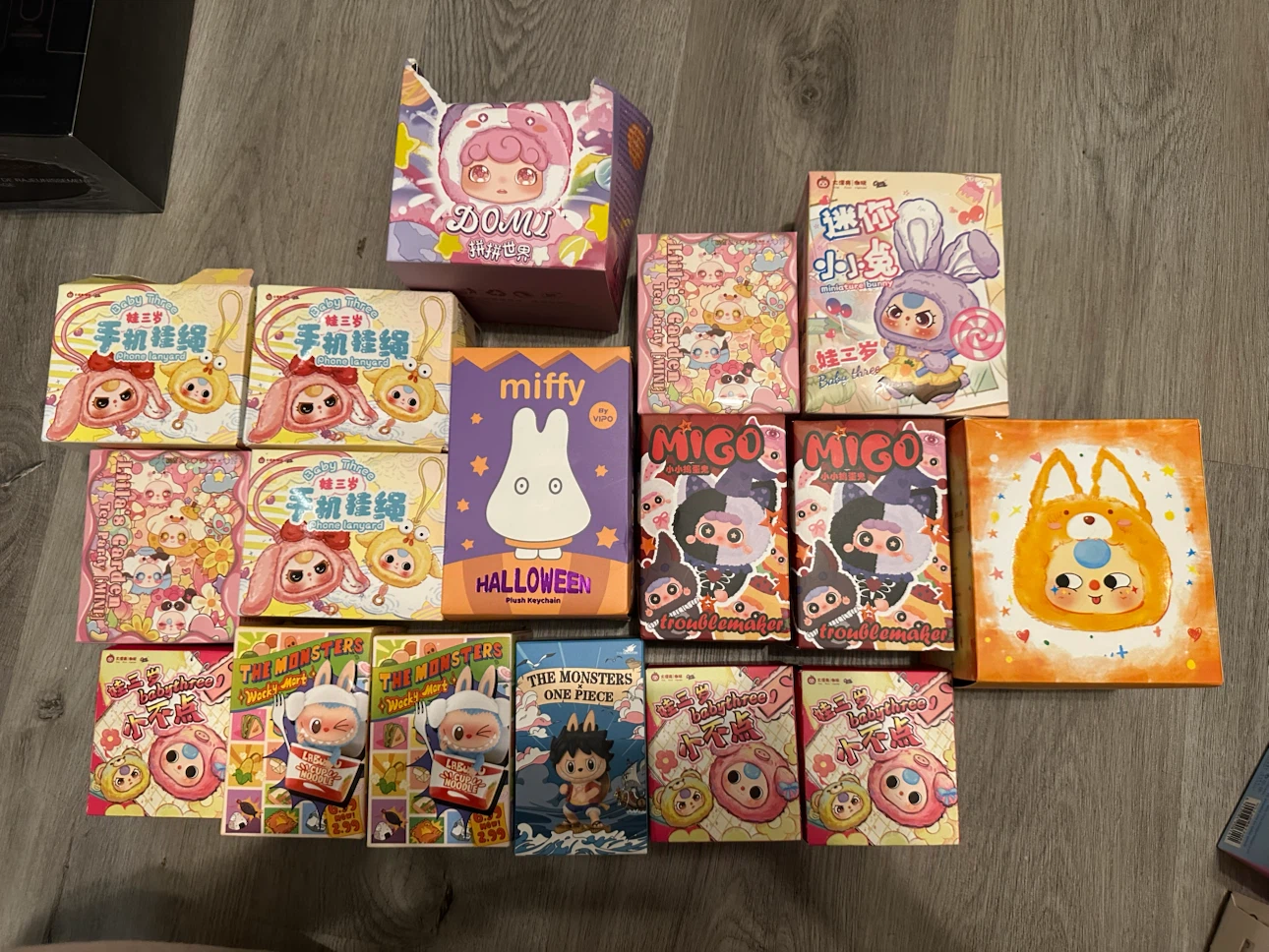 NEW Sealed Blind Box Toy Bundle – Labubu, Miffy, and More