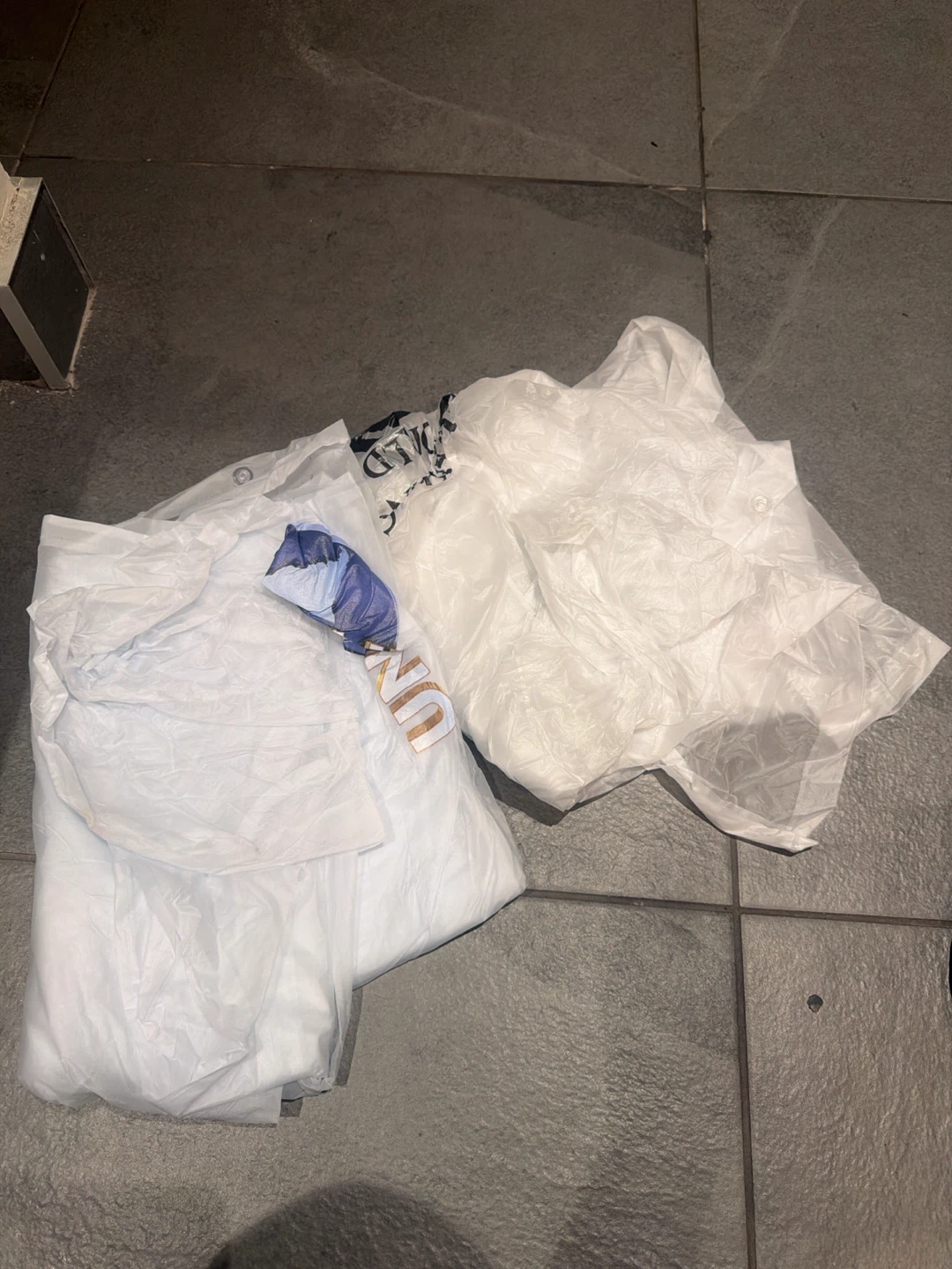 Unspecified White poncho