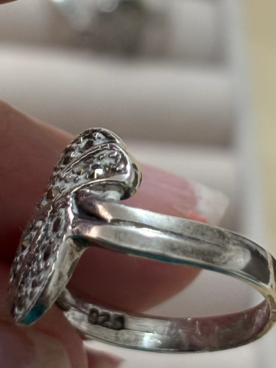 Sterling Silver Marcasite Ring lot - photo 5