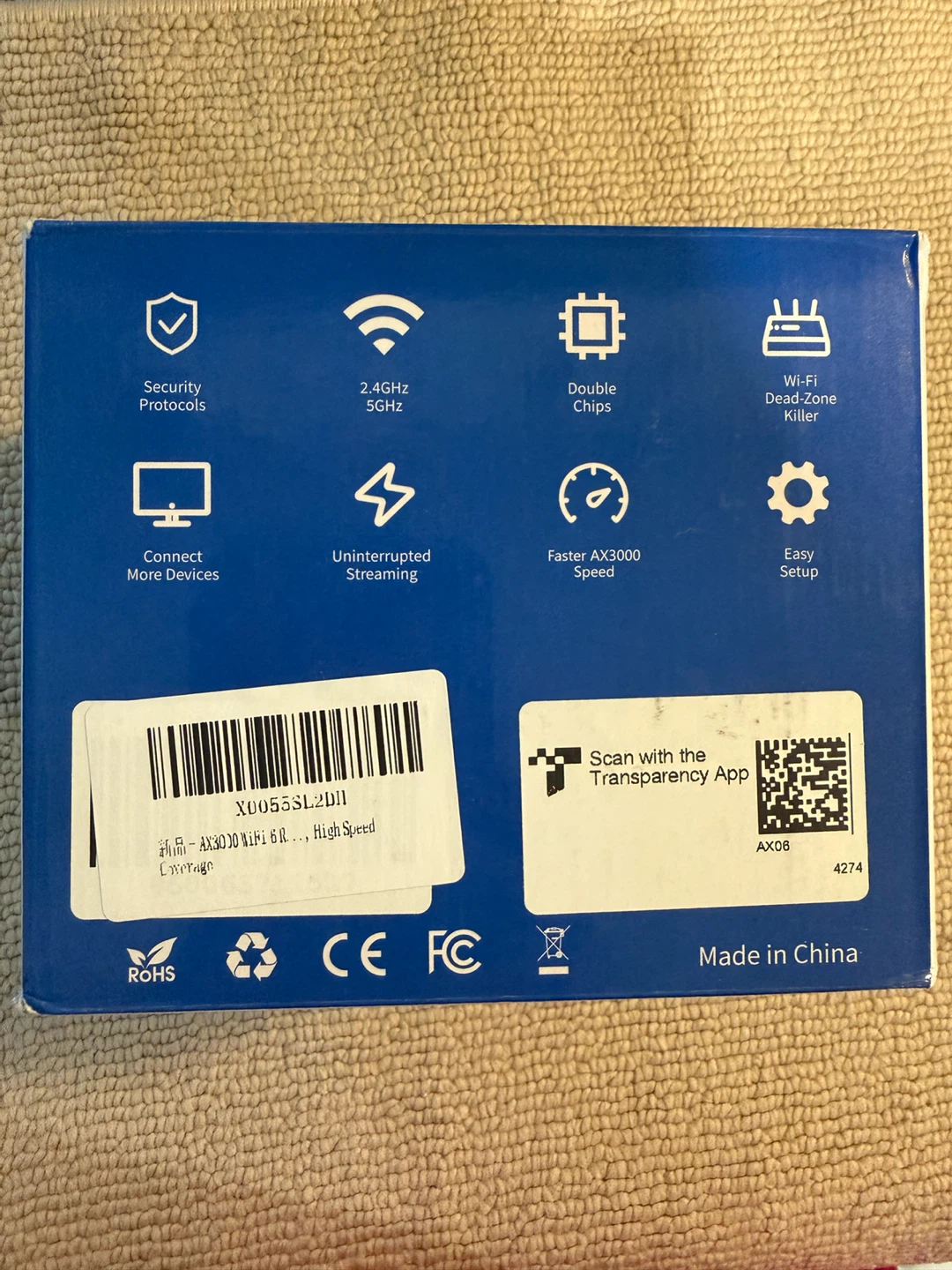 WiFi 6 AX3000 Dual Band WiFi Extender - photo 5