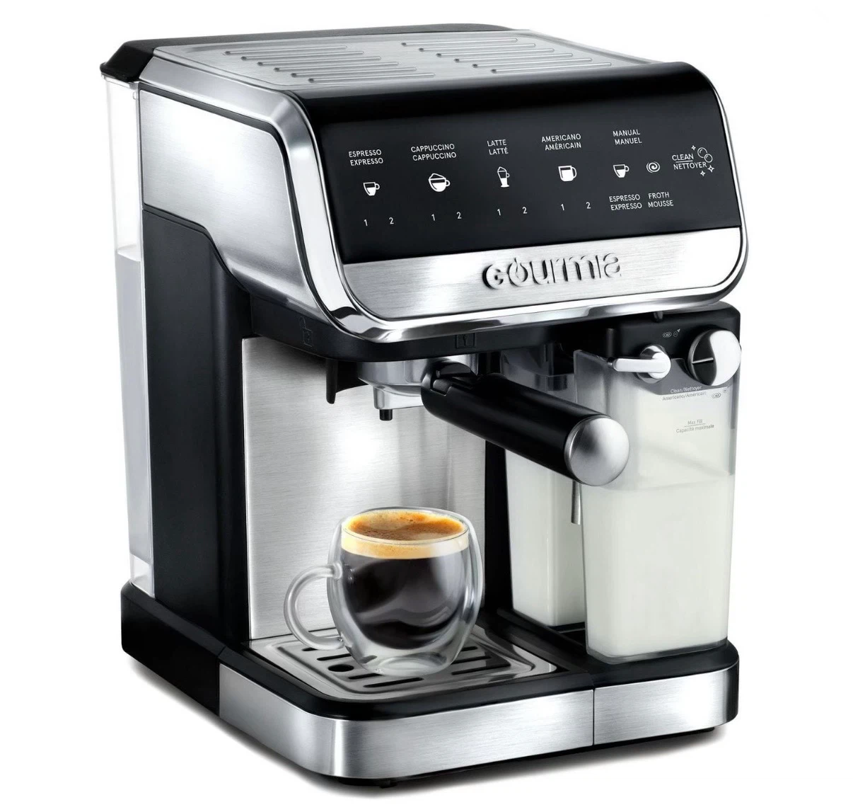 Gourmia 8-in-1 One-Touch Espresso Machine - photo 2