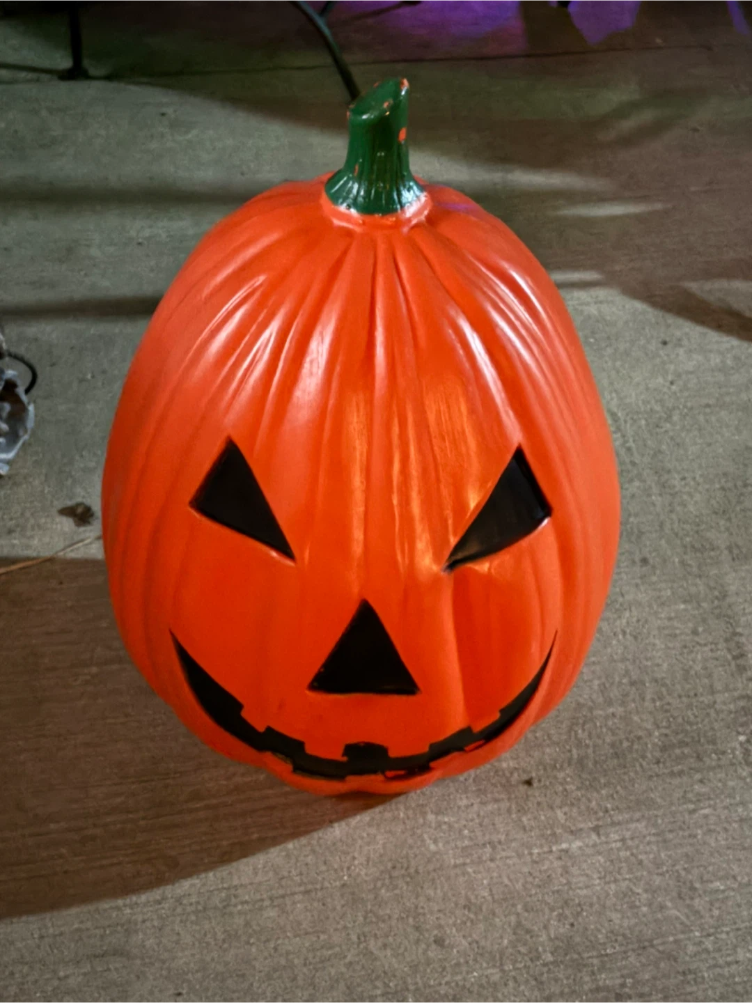Light-up Jack-o'-lantern Halloween Decoration - photo 2