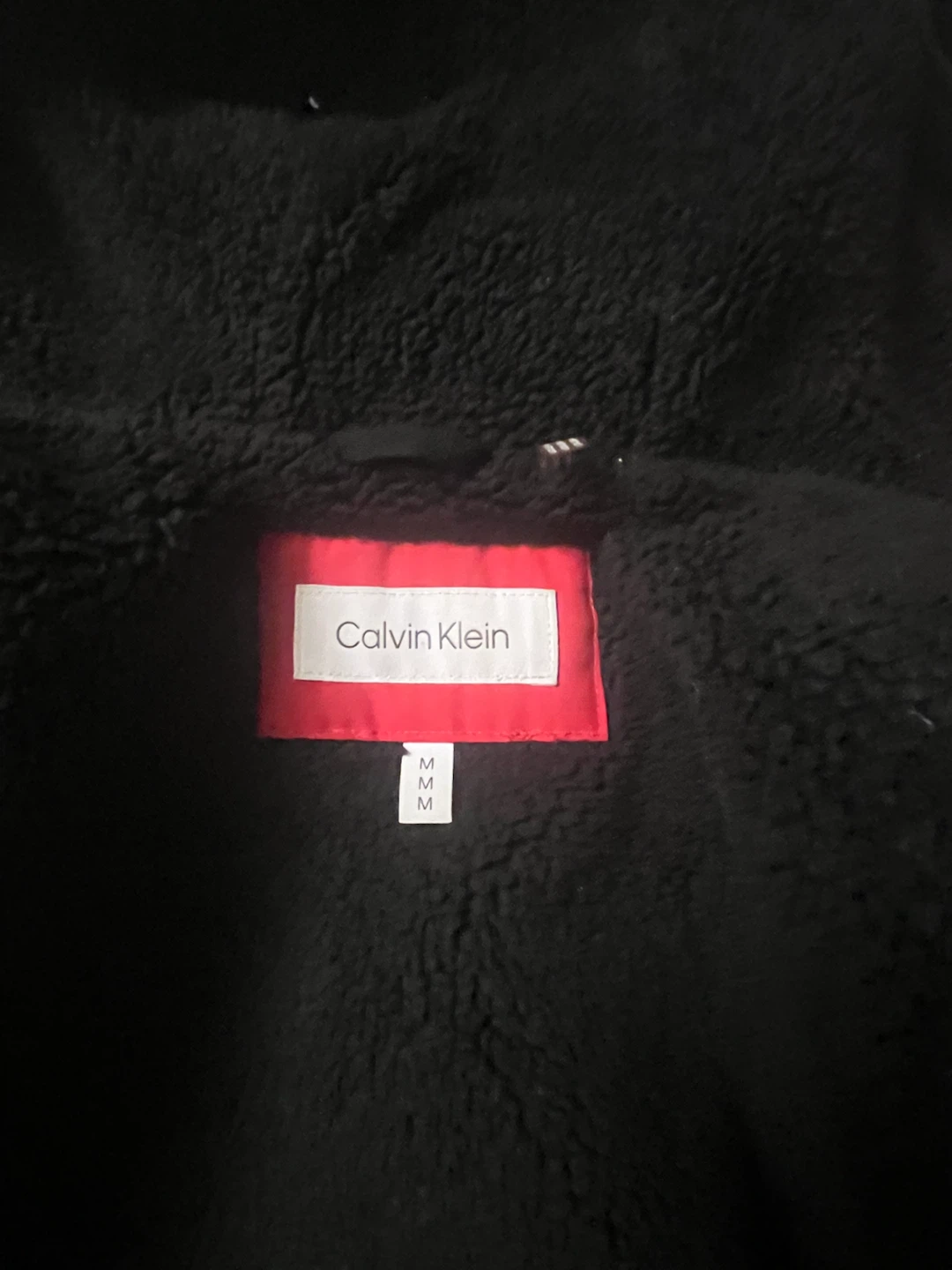 Calvin Klein Red Hooded Jacket - Size M - photo 3