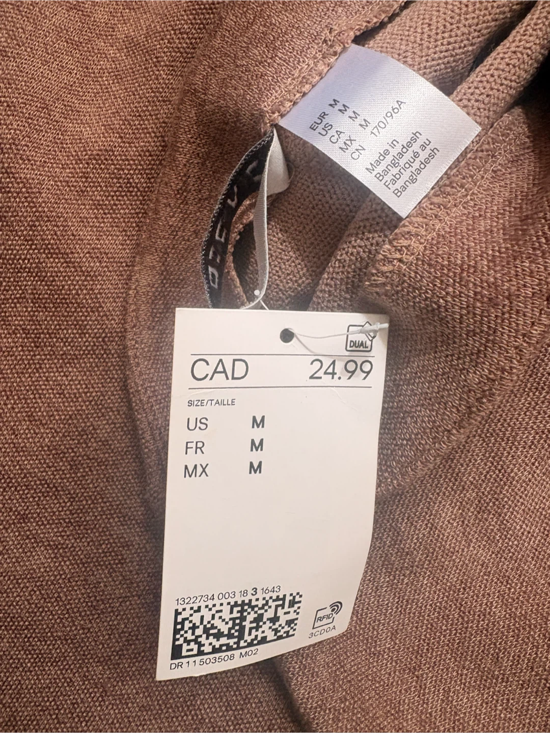 H&M Brown Knit Two piece setSize Medium - photo 2