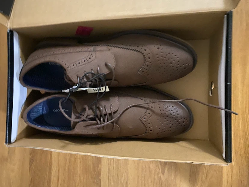 George Brown Wingtip Brogue Shoes - photo 5
