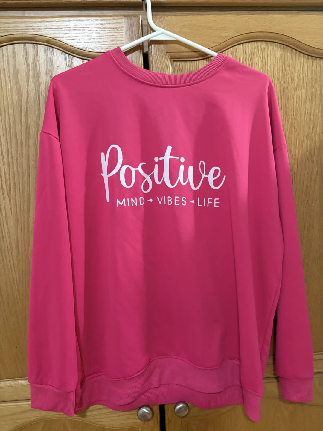 Brown Graphic Sweatshirt with Peace Love Coffee Design - photo 3