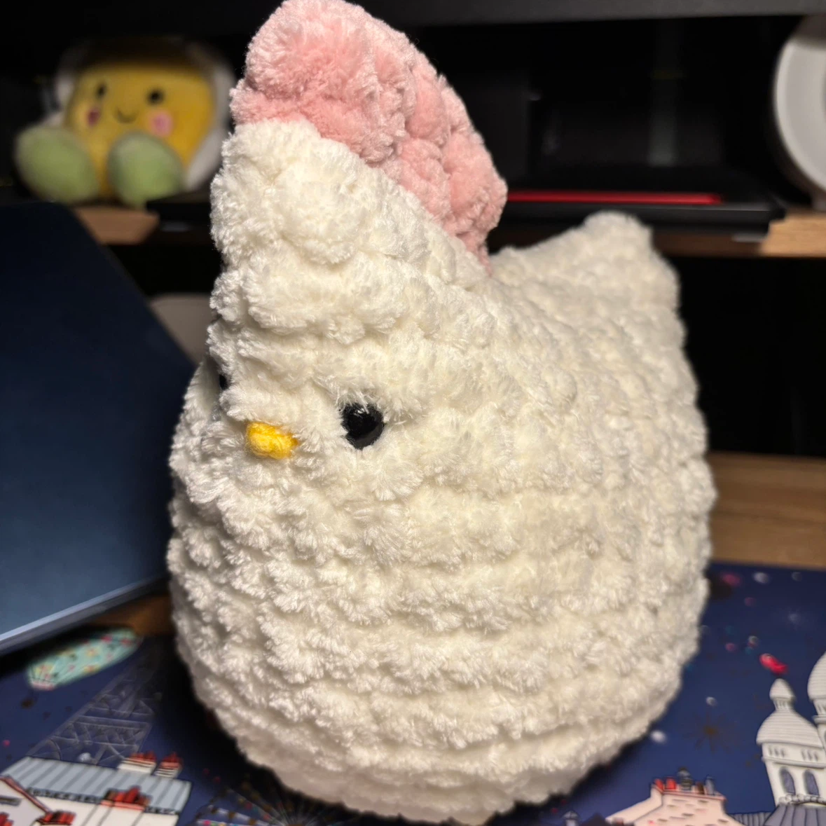 Handcrafted Crochet Chicken - Amigurumi
