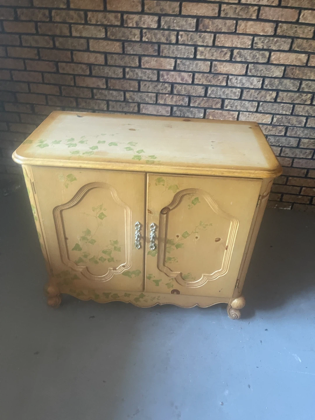 Vintage Accent Cabinet with Double Doors - photo 2