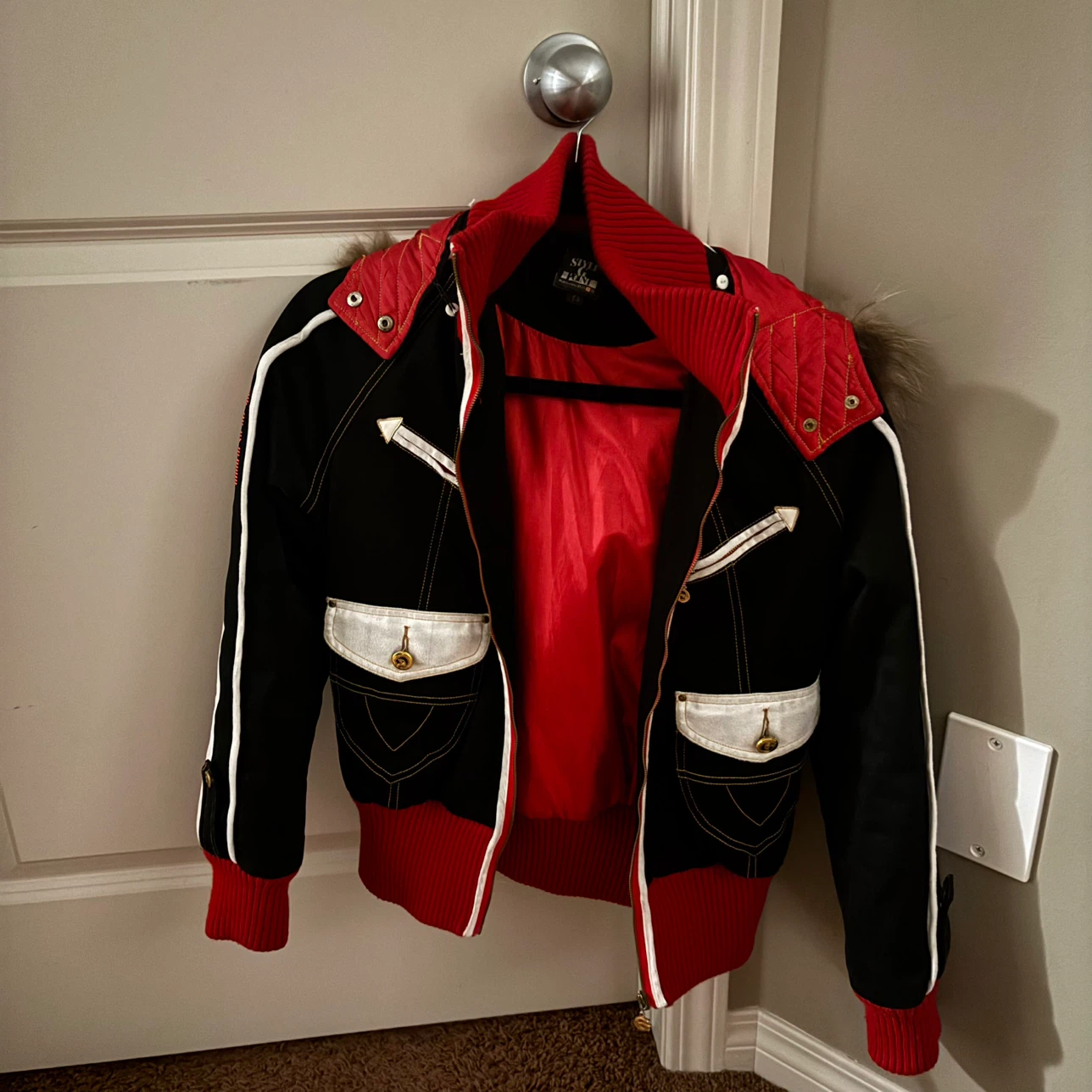 STYLE-G point Women's Bomber Jacket