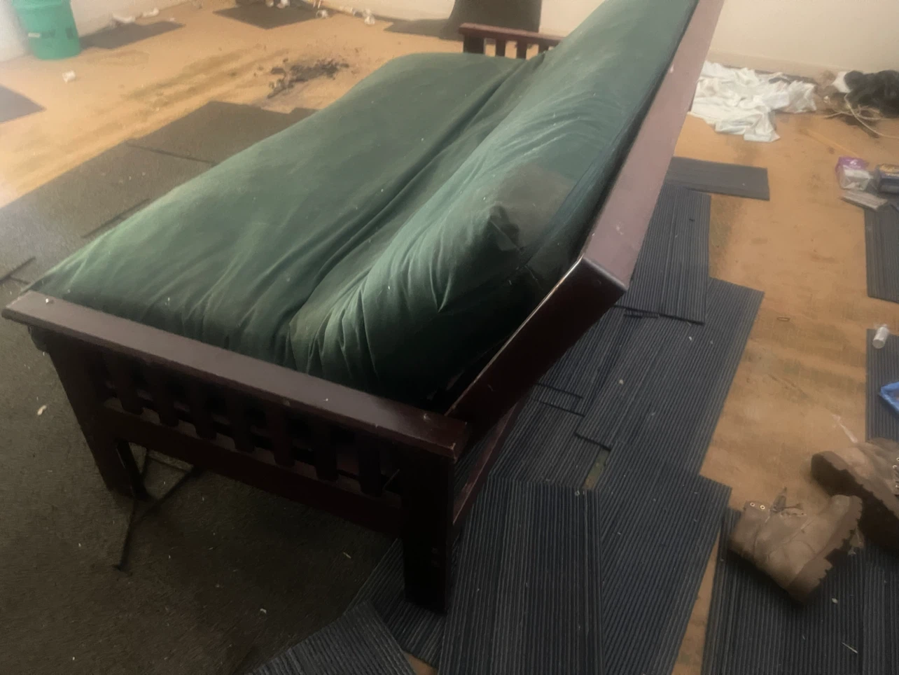 Dark Green Futon Mattress - photo 3