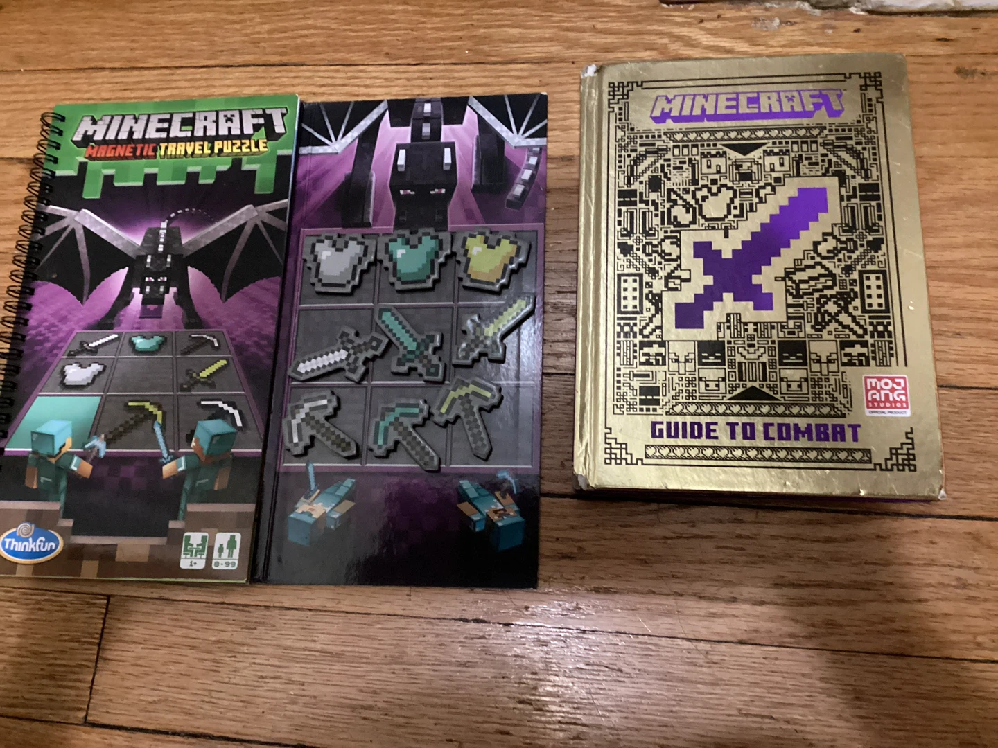 Minecraft Magnetic Travel Puzzle and Guide to Combat Book