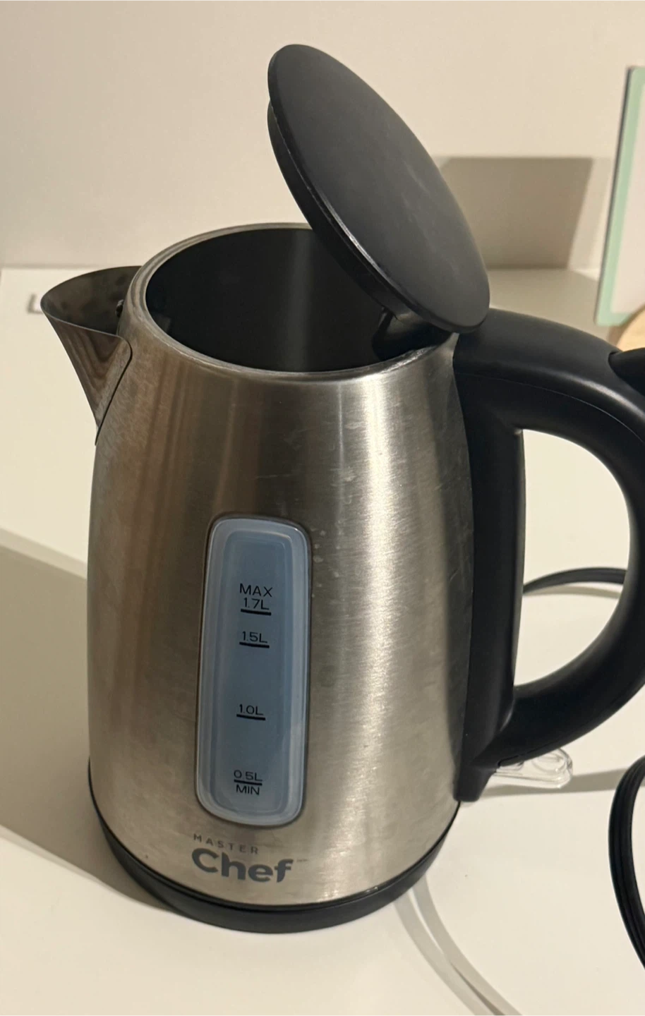 Master Chef Stainless Steel Electric Kettle