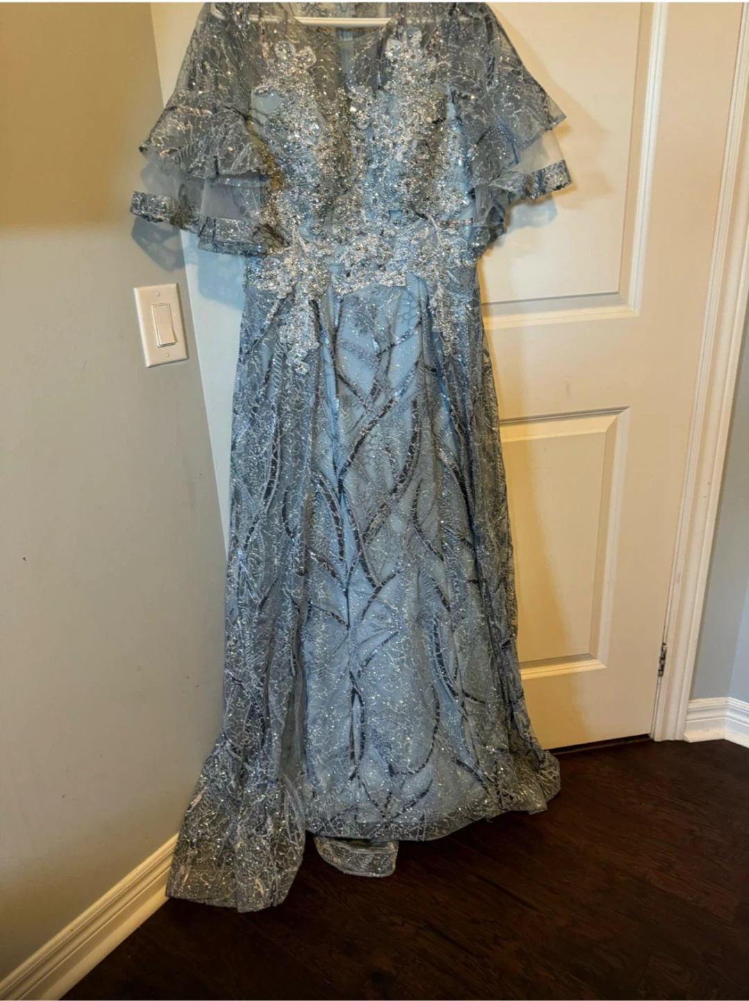 Sparkly Blue Formal Gown