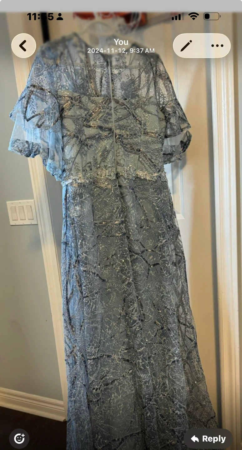 Sparkly Blue Formal Gown - photo 2