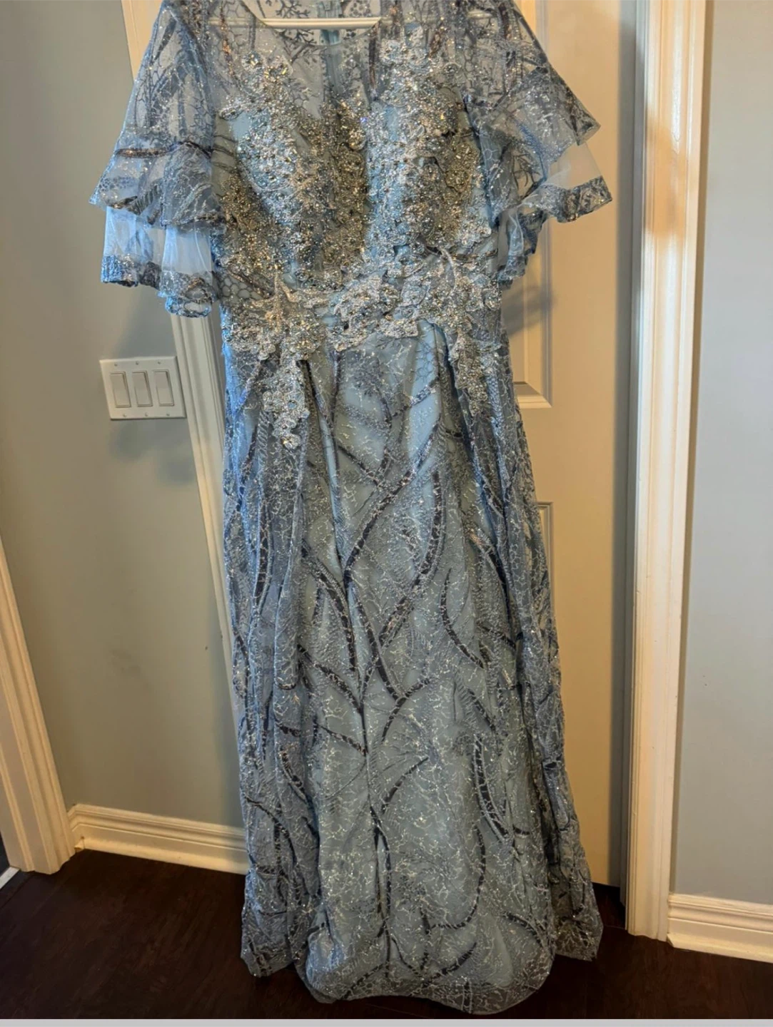 Sparkly Blue Formal Gown - photo 3