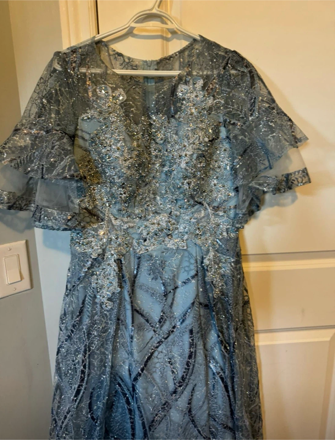 Sparkly Blue Formal Gown - photo 4