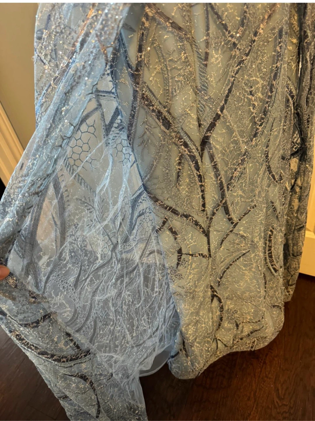Sparkly Blue Formal Gown - photo 5