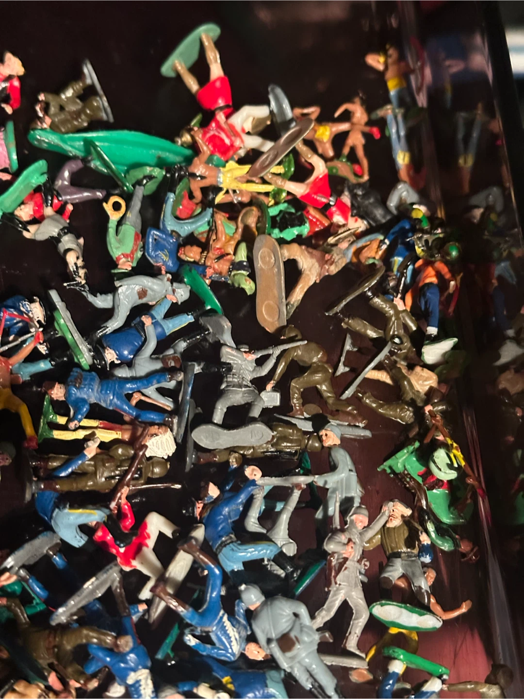 Vintage Marx 139pc Lot Soldiers Cowboys Indians - photo 5