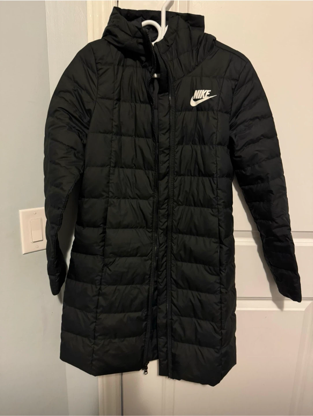 Nike Puffer Jacket - Black - Size S