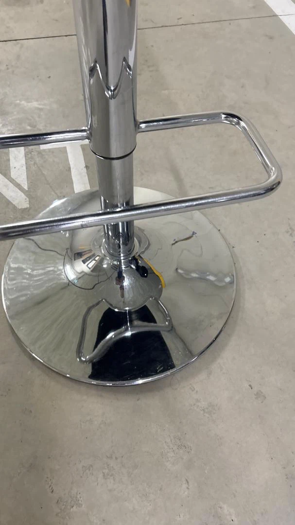 Adjustable Black Bar Stool - photo 4
