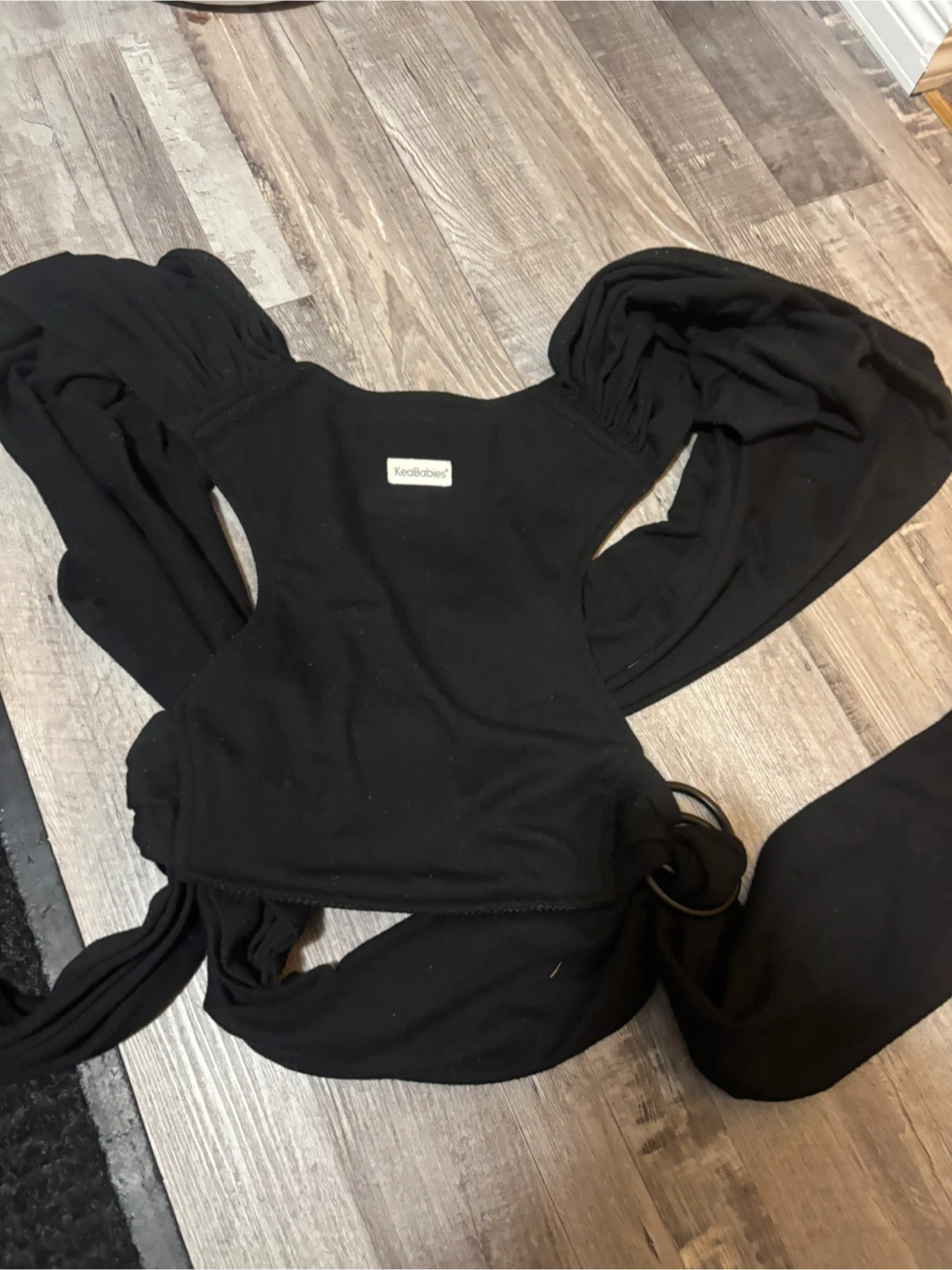 KeaBabies Baby Wrap Carrier - Black - photo 2