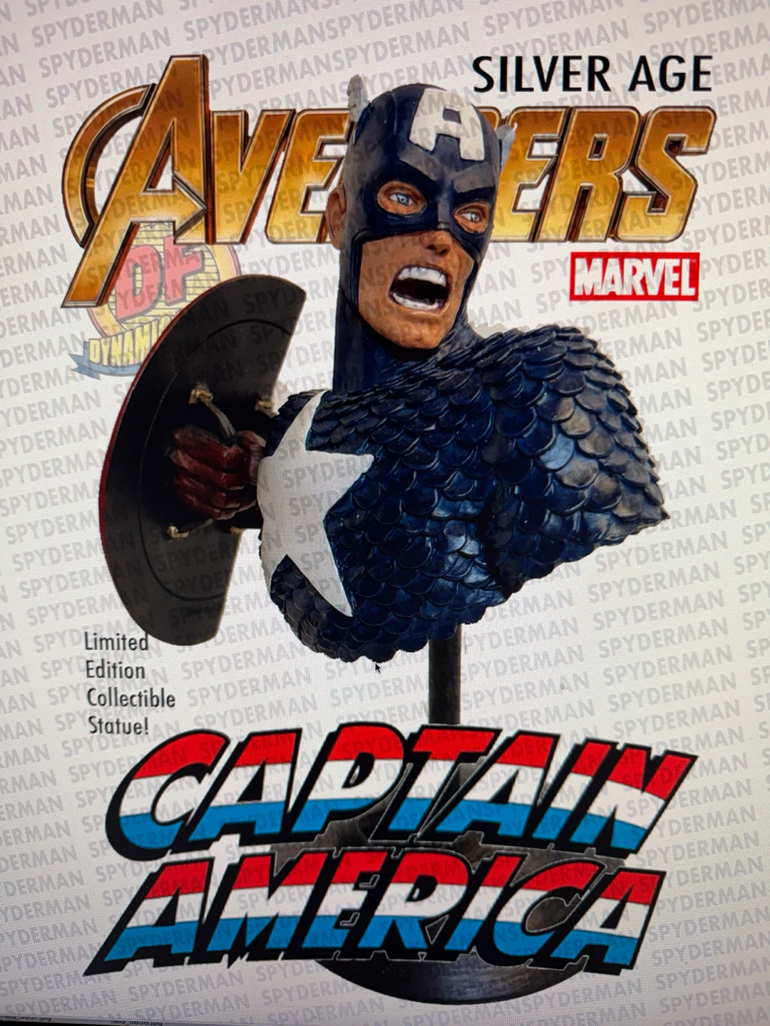 Captain America Silver Age Bust Statue