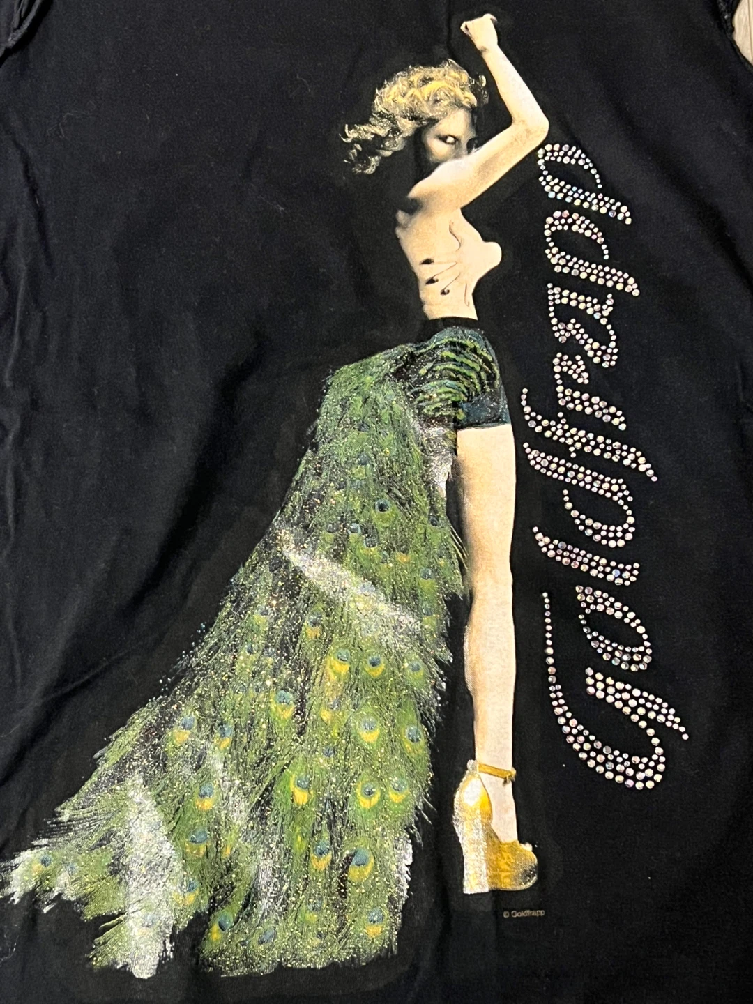 Vintage Amplified Goldfrapp Black T-Shirt S - photo 2
