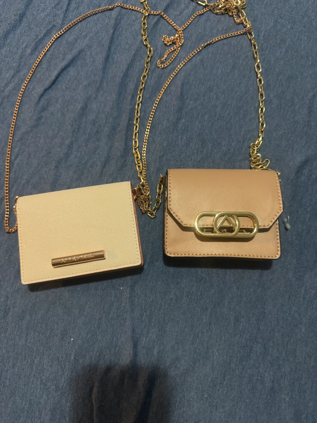 Two small crossbody bags
