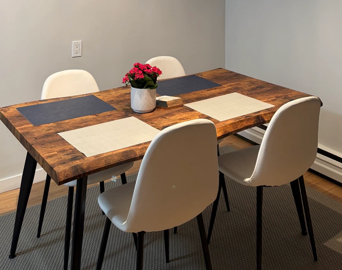 Moving sale‼️Dining Table with 4 Chairs - photo 2
