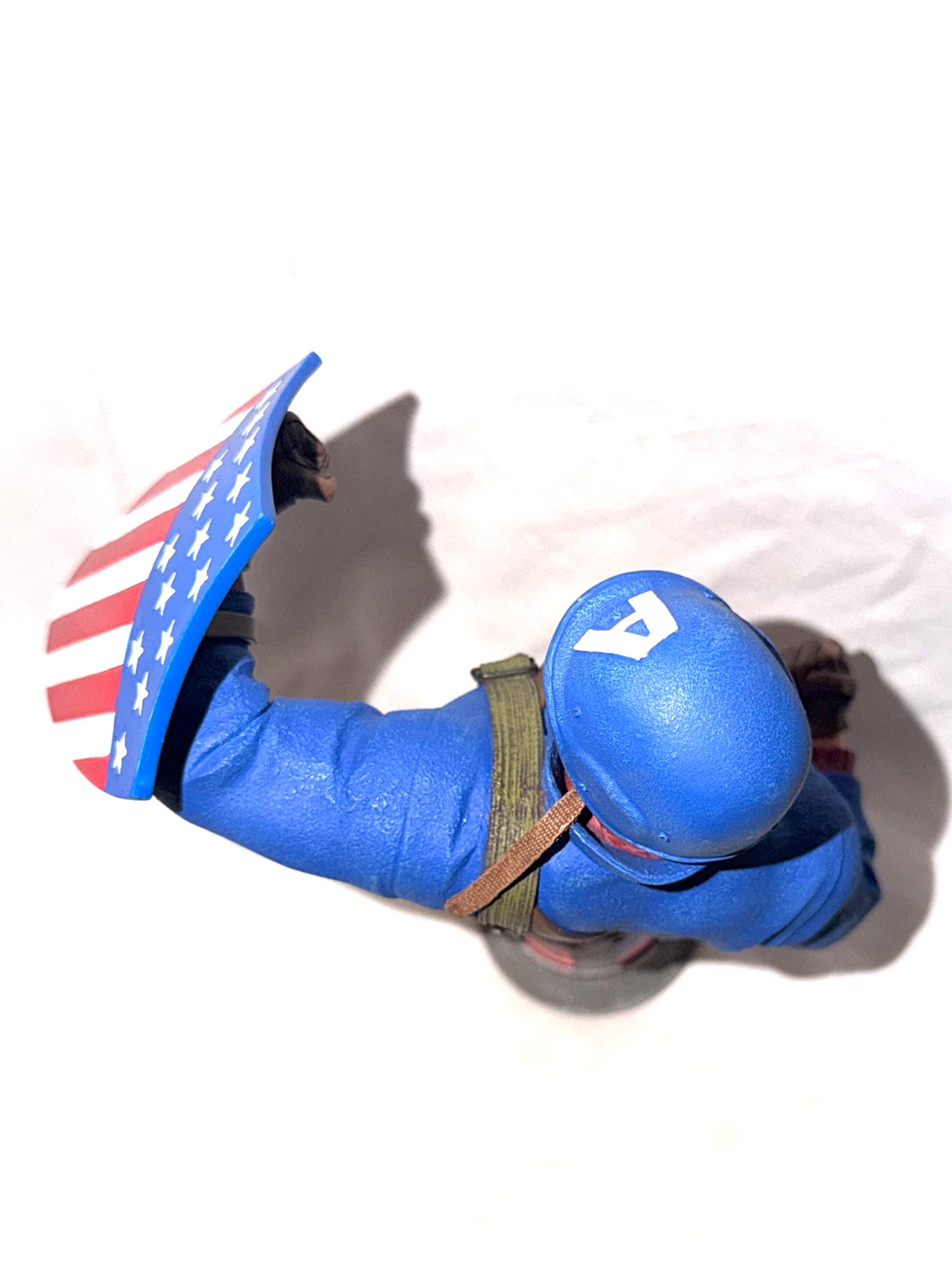 Ultimate Captain America bust WWII  avengers Statue - photo 5
