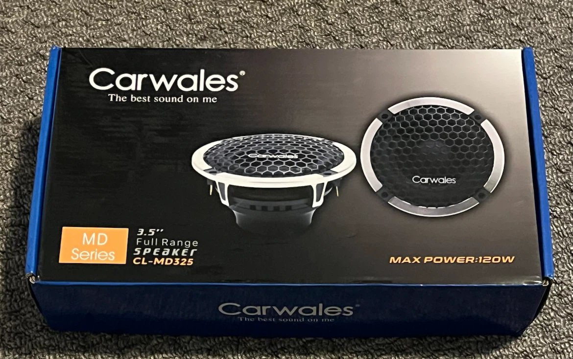 Carwales 3.5" Full Range Speakers CL-MD325