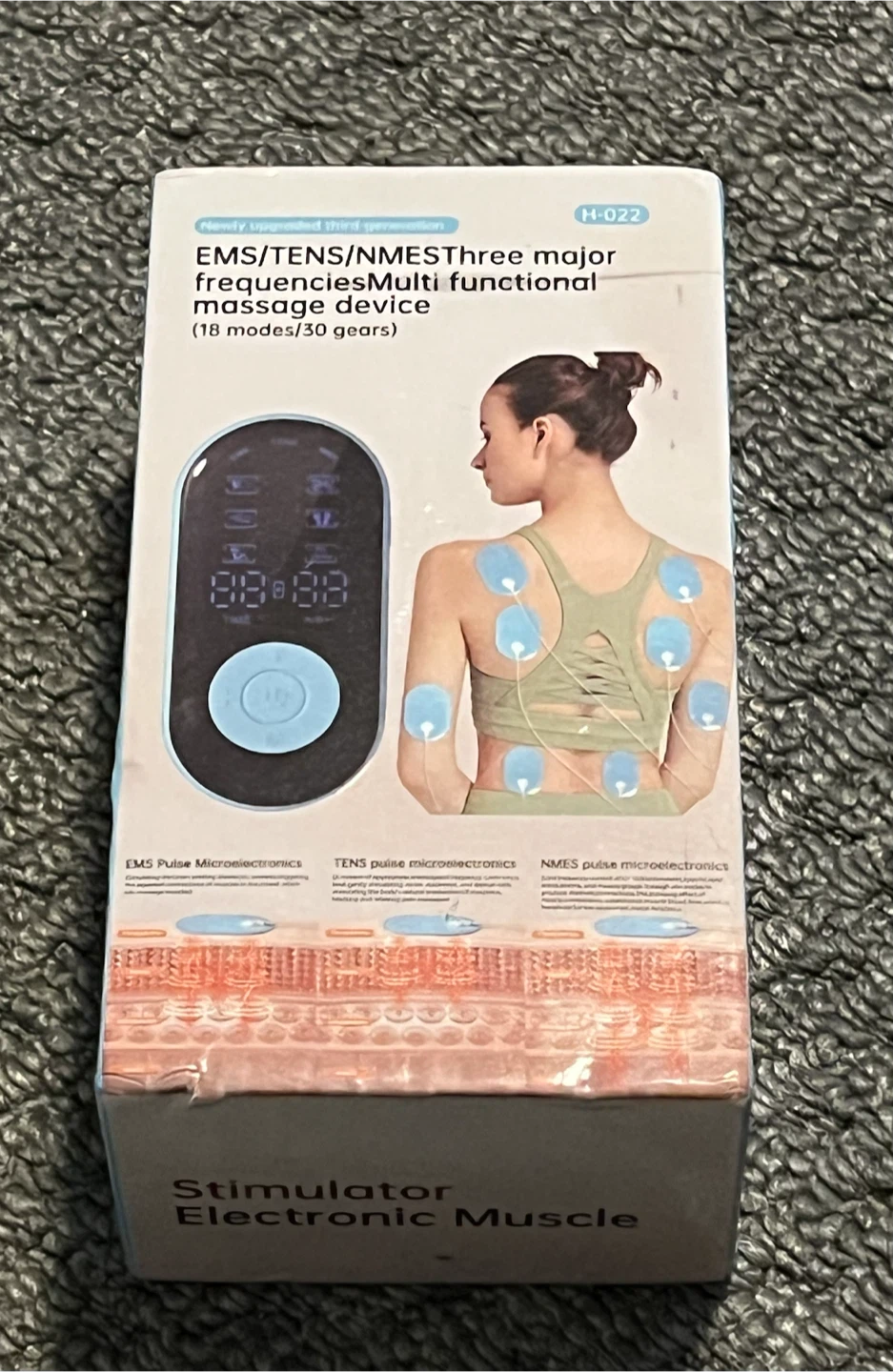 EMS/TENS/NMES Multi-functional Massage Device