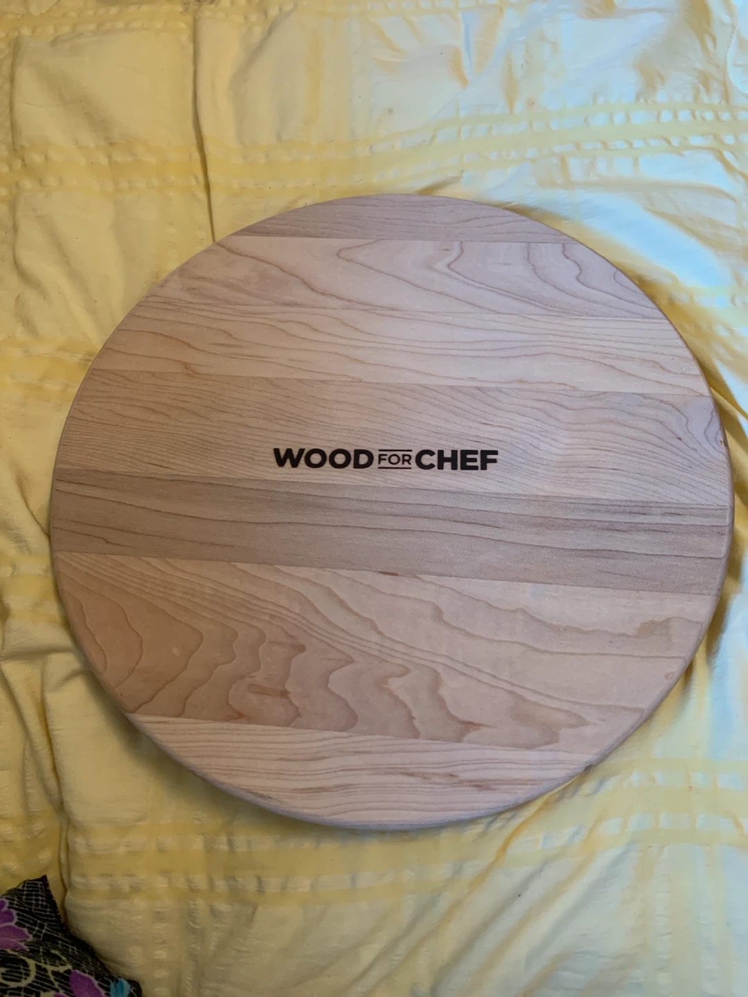 Wood for Chef Round Cutting Board