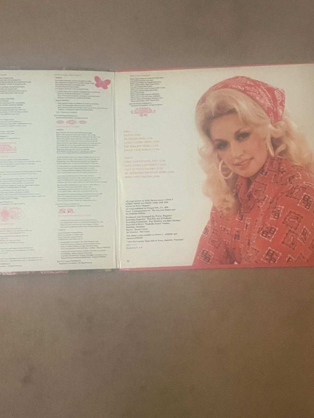 Best of Dolly Parton Vinyl Record - photo 2