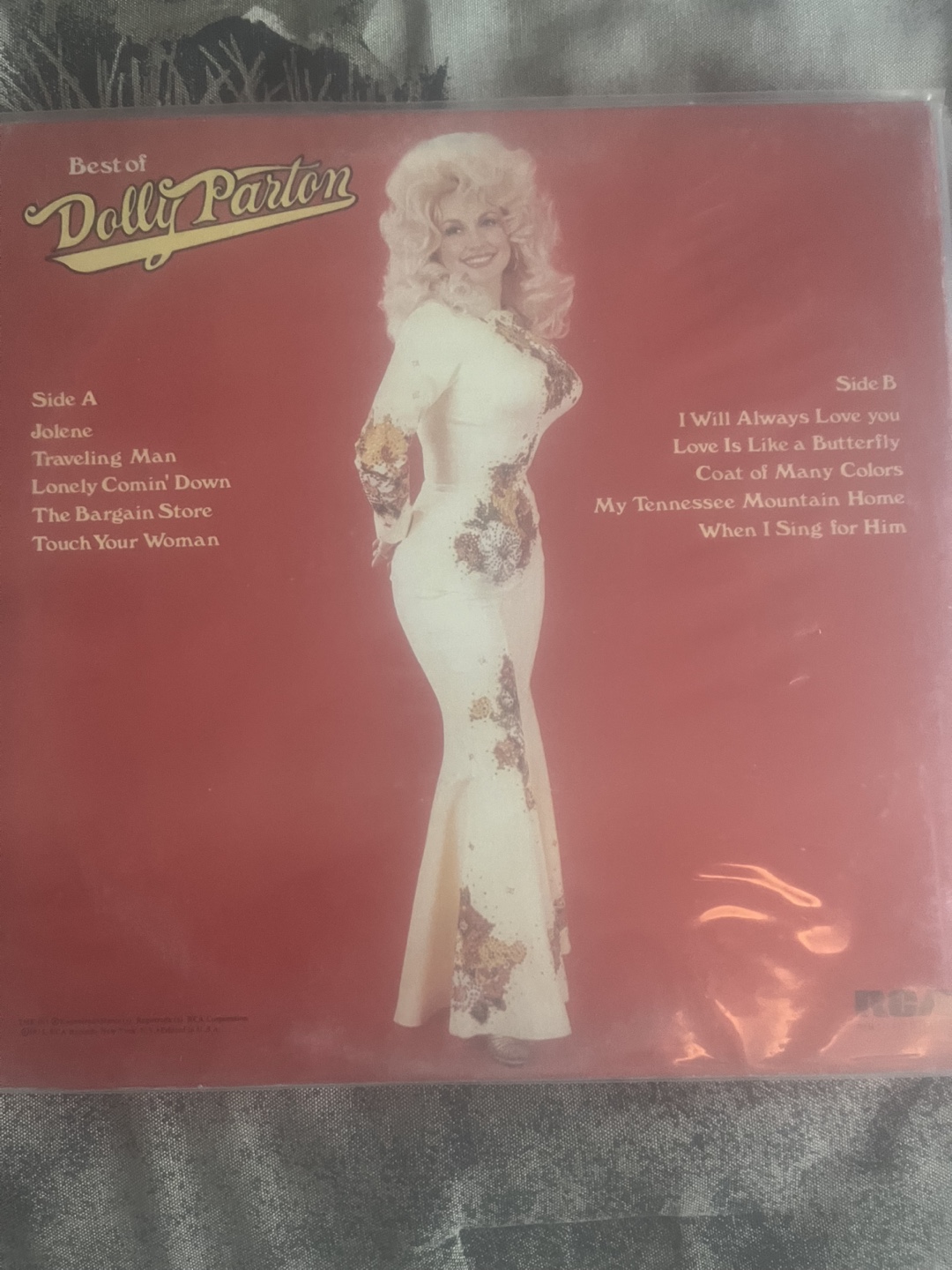Best of Dolly Parton Vinyl Record - photo 3