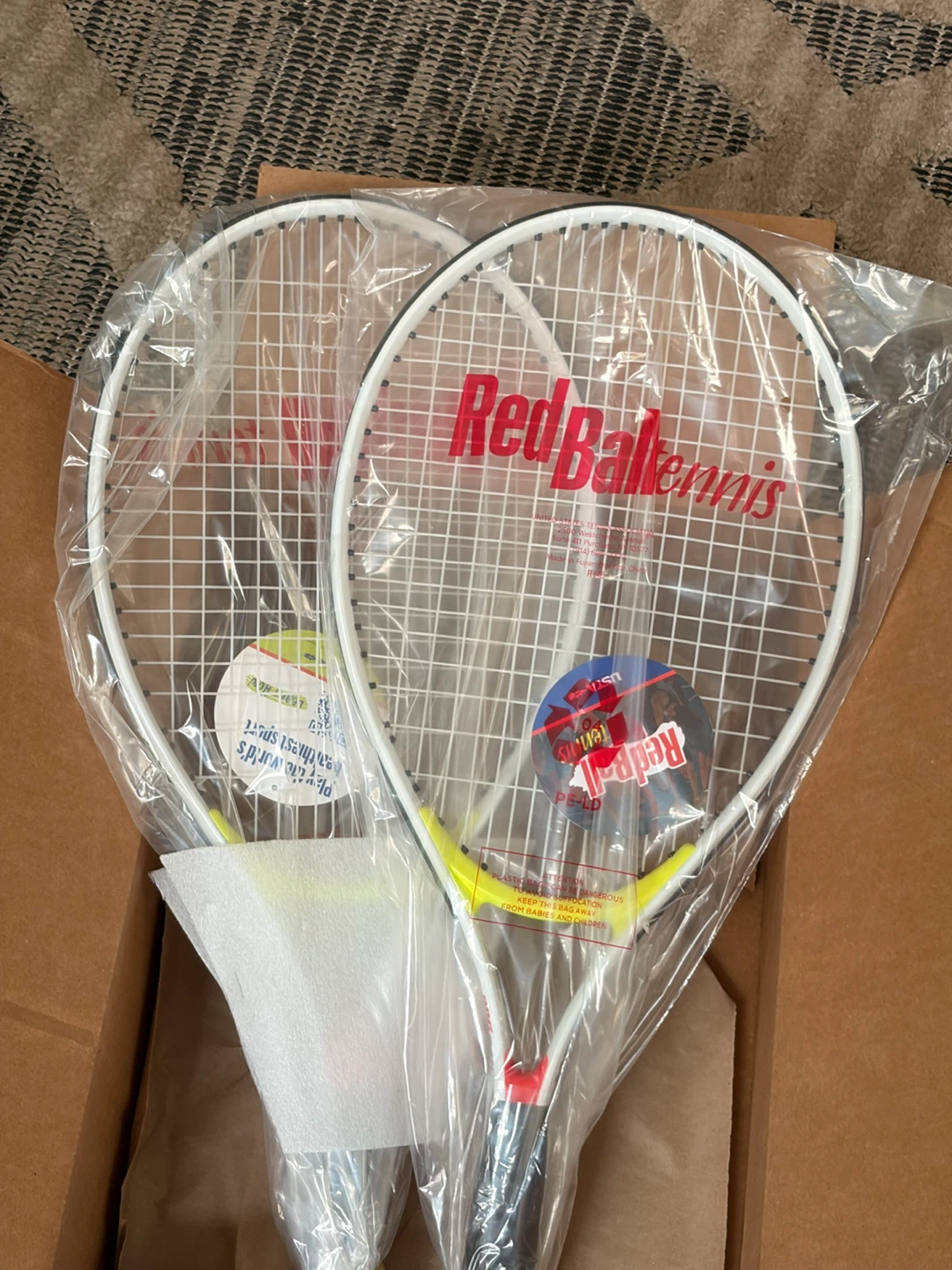 Red Ball 2 Pack Tennis Rackets and Balls Set - photo 3