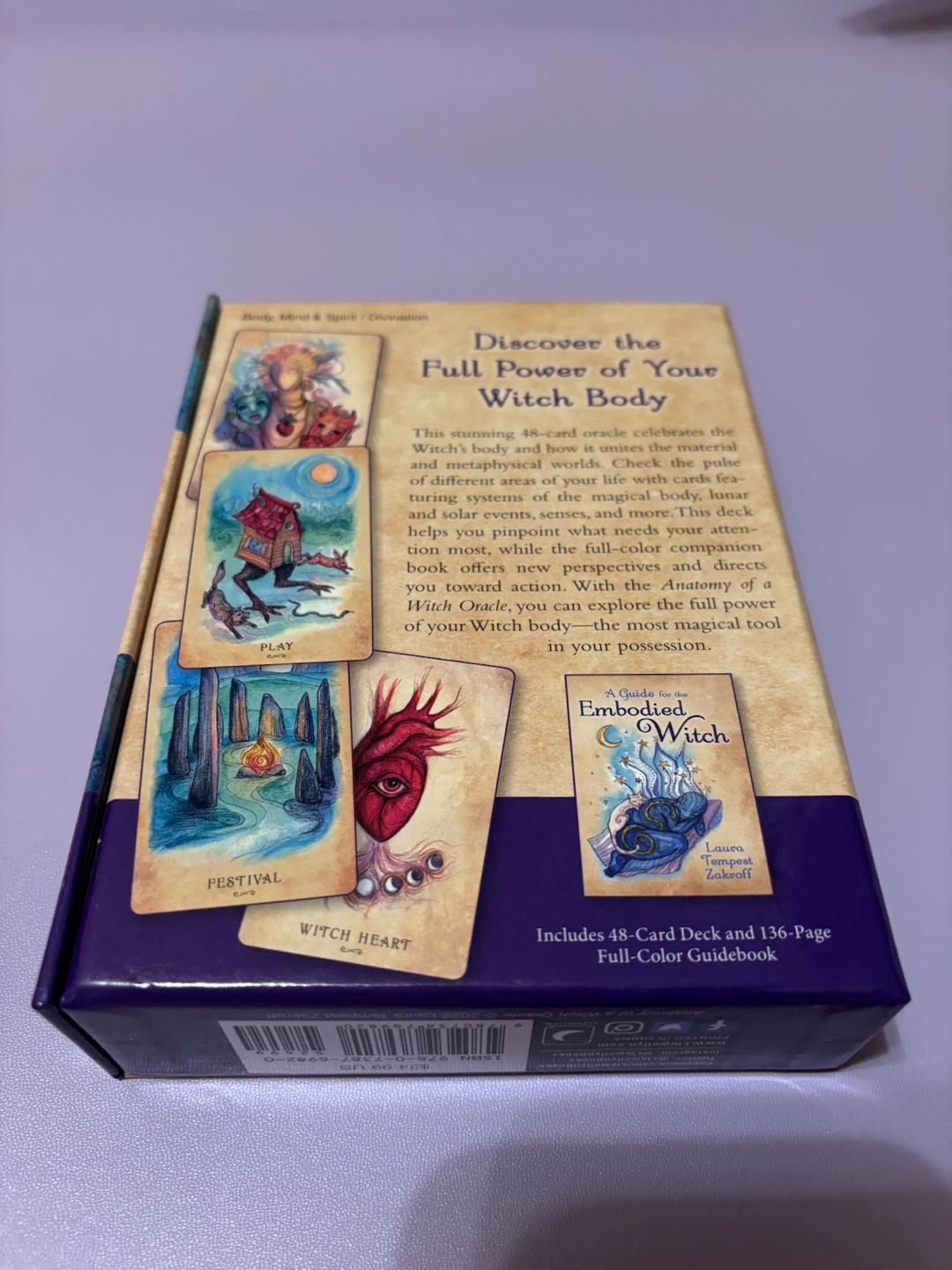 Anatomy of a Witch Oracle Deck - Like New - photo 2